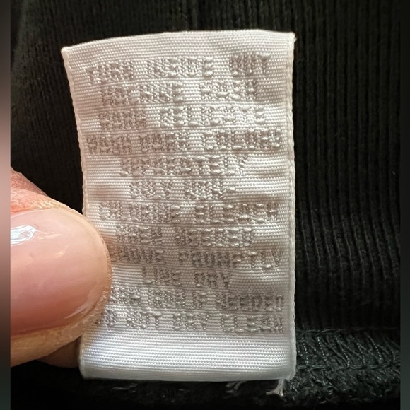 NWOT Lands End forest green cotton turtleneck dress XL vintage 90s preppy - Picture 4 of 9